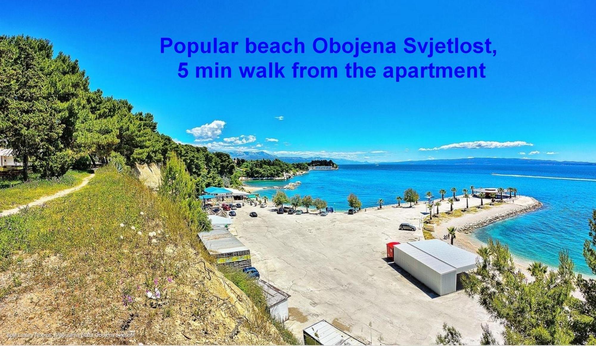 Beachfront Milan, With Balcony Apartman Split